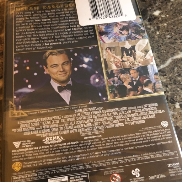 THE GREAT GATSBY DVD - Picture 2 of 2
